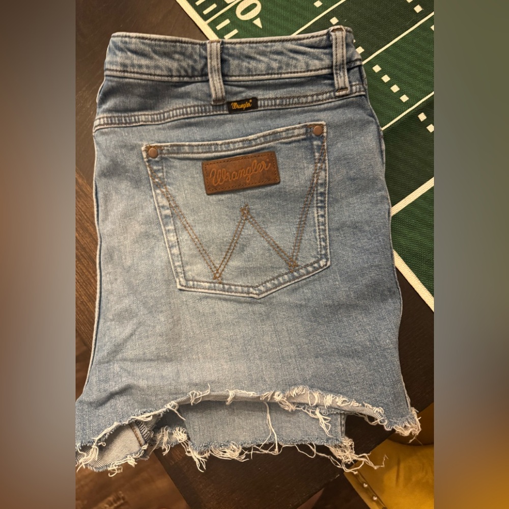 Wrangler Light Blue Jean Shorts